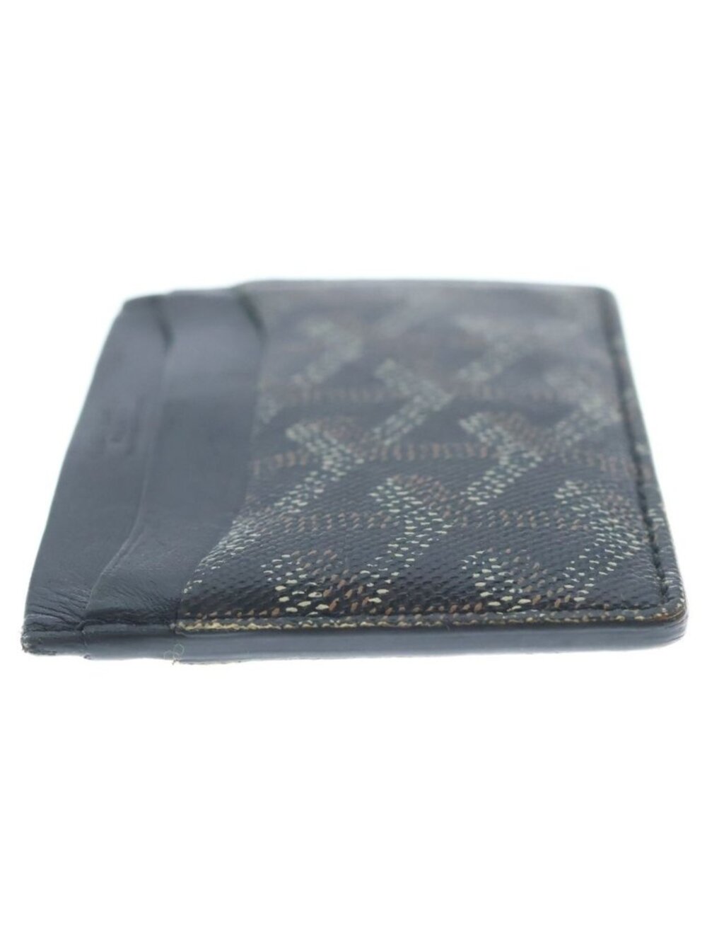 Goyard Saint Sulpice Card Case Business Leather Black Brown - Picture 3 of 6